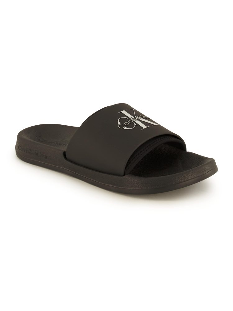 Calvin Klein Pantolette, Herren , Schwarz 42