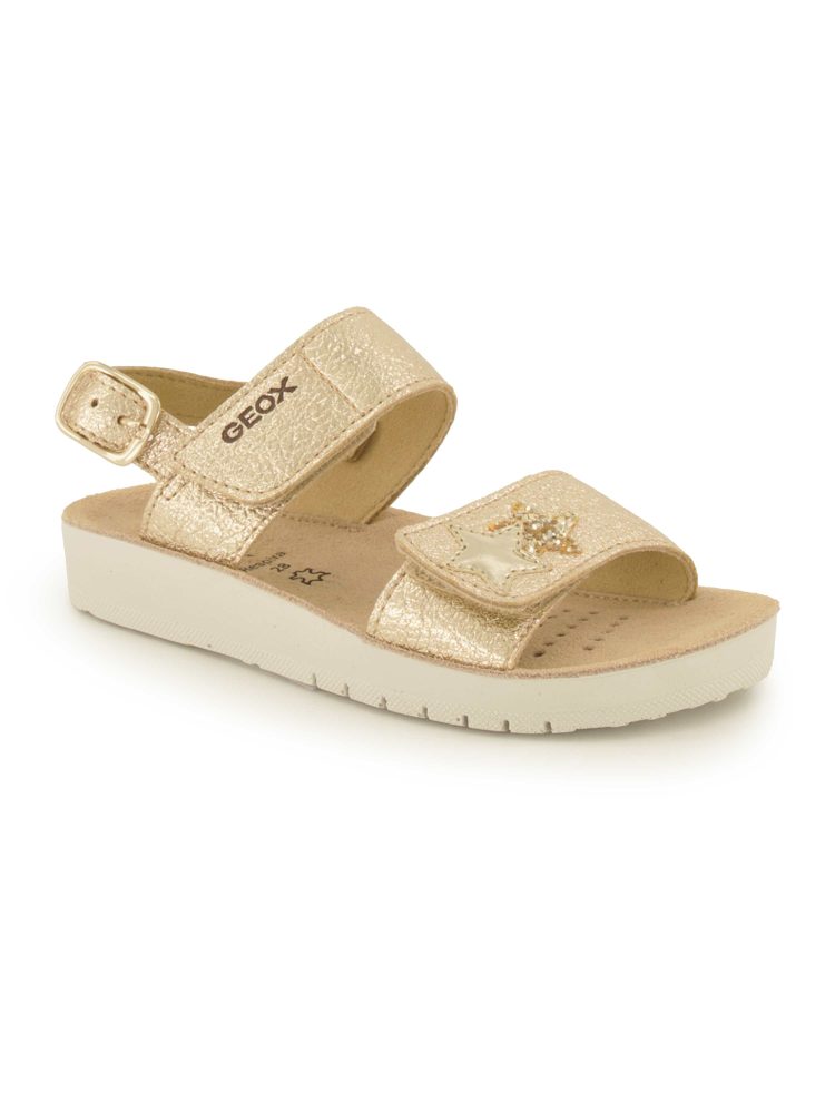 GEOX Sandale, Kinder , Gold 29