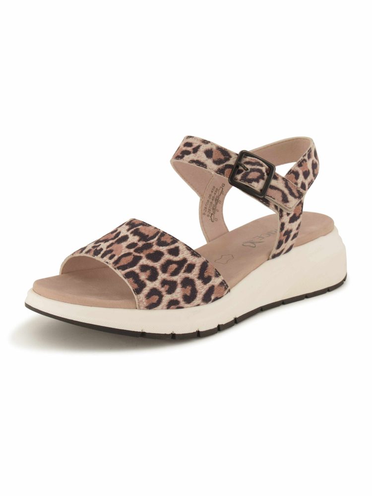 Caprice Sandalette, Damen , Beige 36