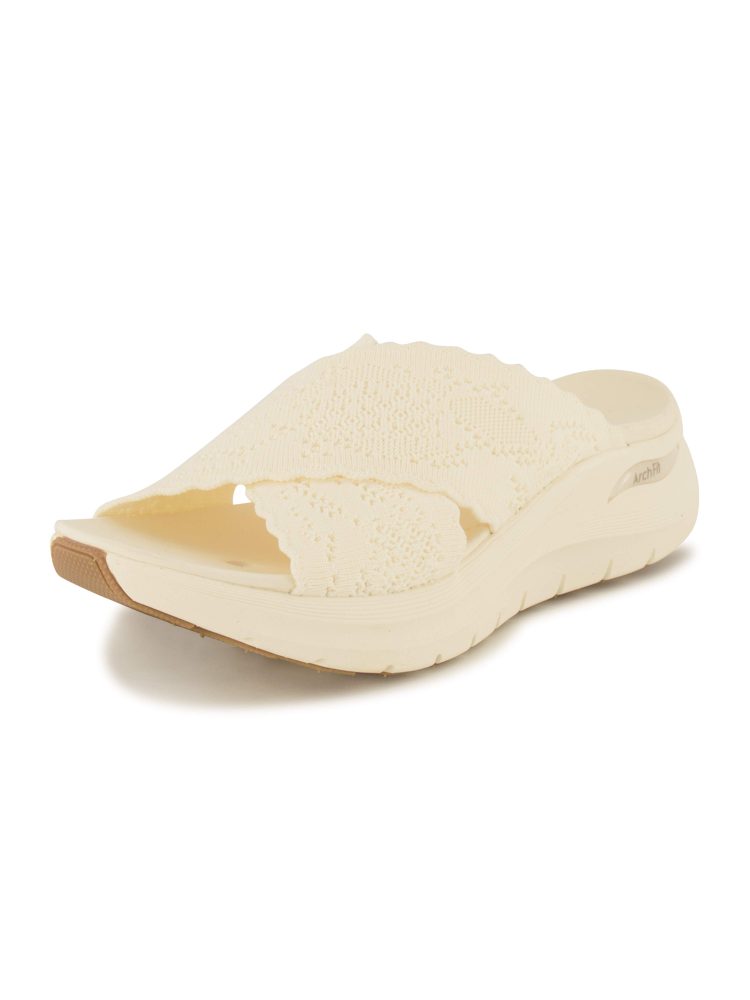 Skechers Pantolette, Damen , Offwhite 40