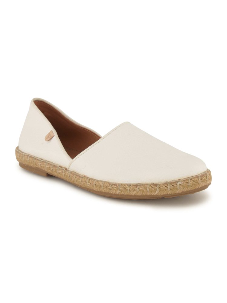 Verbenas Espadrille, Damen , Weiss 39