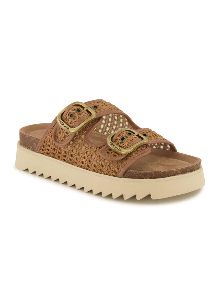 Tamaris Pantolette, Damen , Cognac 40