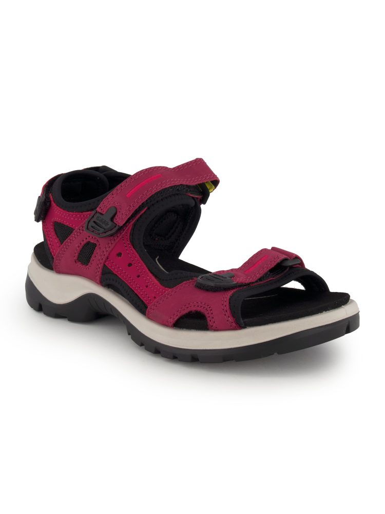 ECCO Trekkingsandale, Damen , Rot 38
