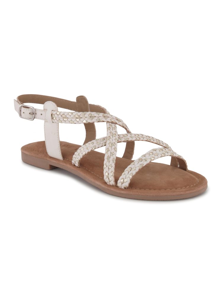 Bagatt Sandale, Damen , Weiss 38