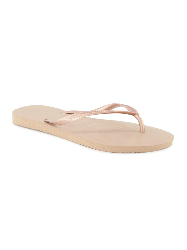Havaianas Pantoletten-Zehentrenner, Damen , Gold 37/38