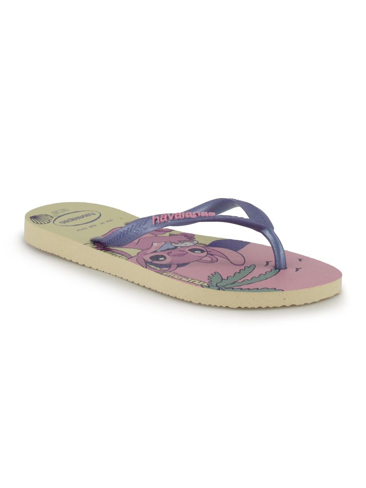 Havaianas Sandalen-Zehentrenner, Kinder , Creme 31/32