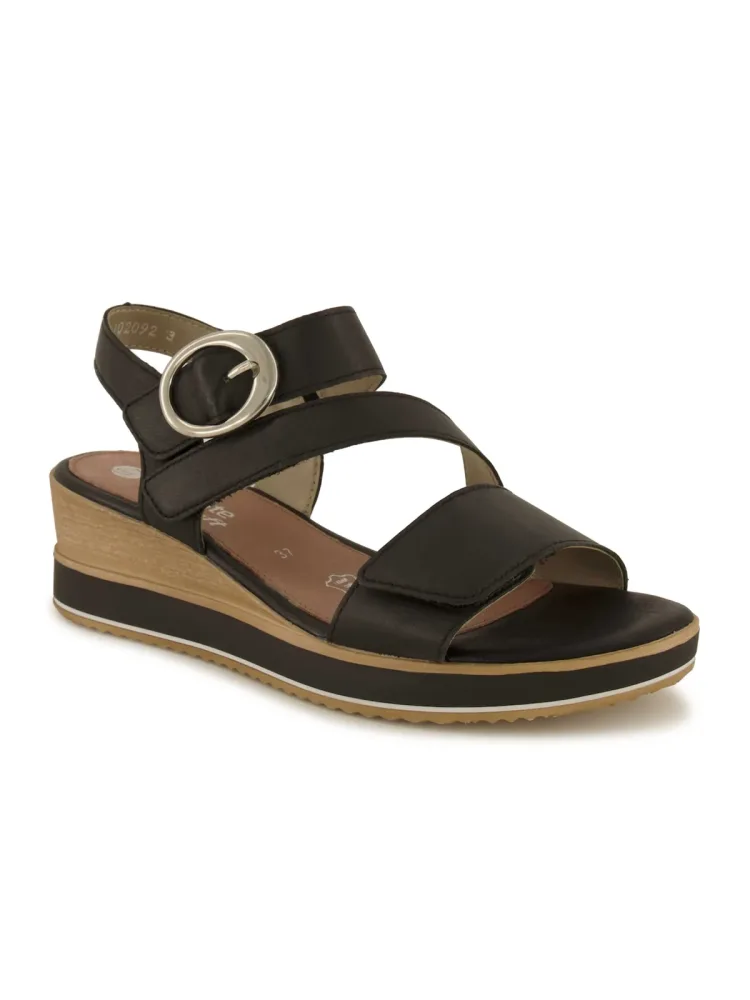 remonte Sandalette, Damen , Schwarz 36