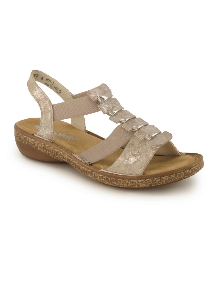 Rieker Sandale, Damen , Rosa 36