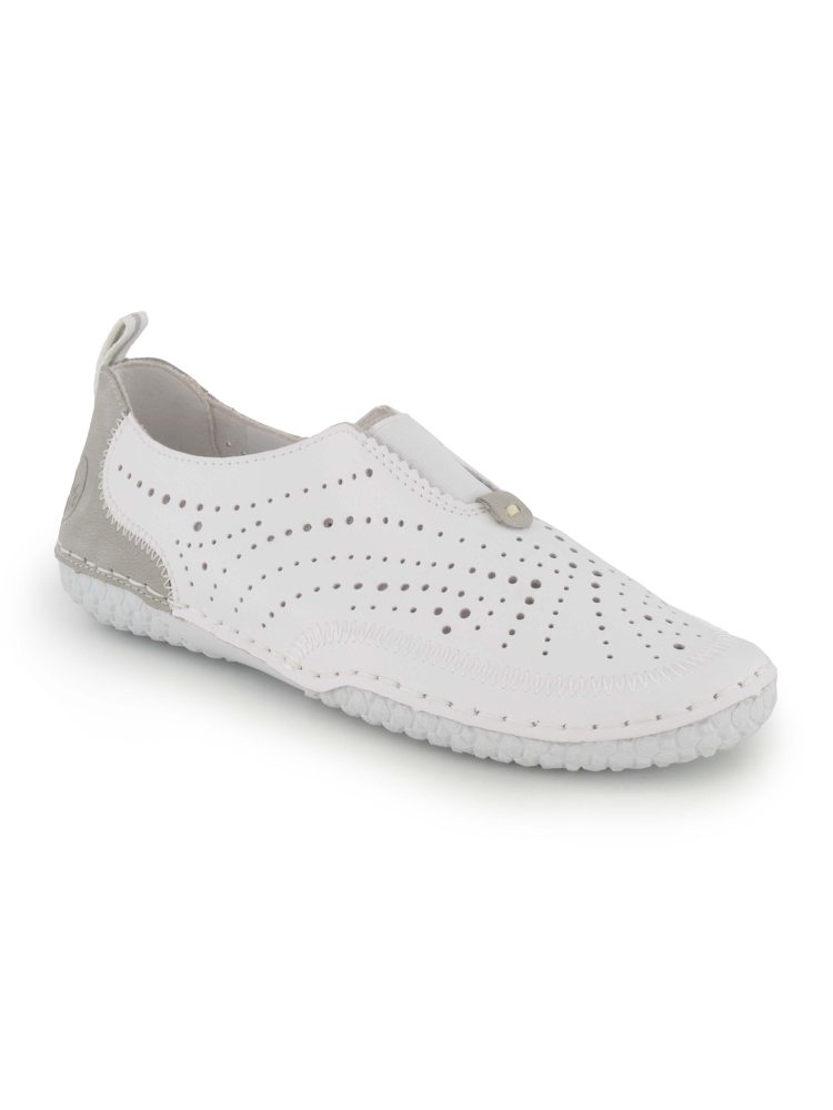 Rieker Halbschuh, Damen , Weiss 39
