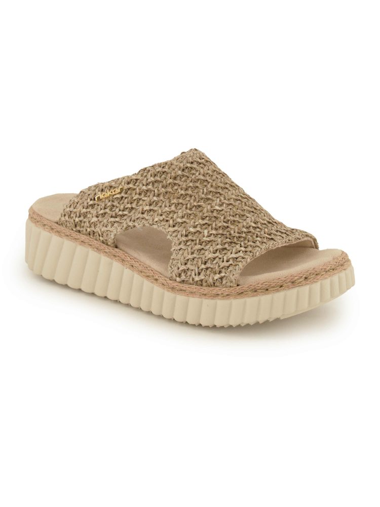 Rieker Pantolette, Damen , Beige 39
