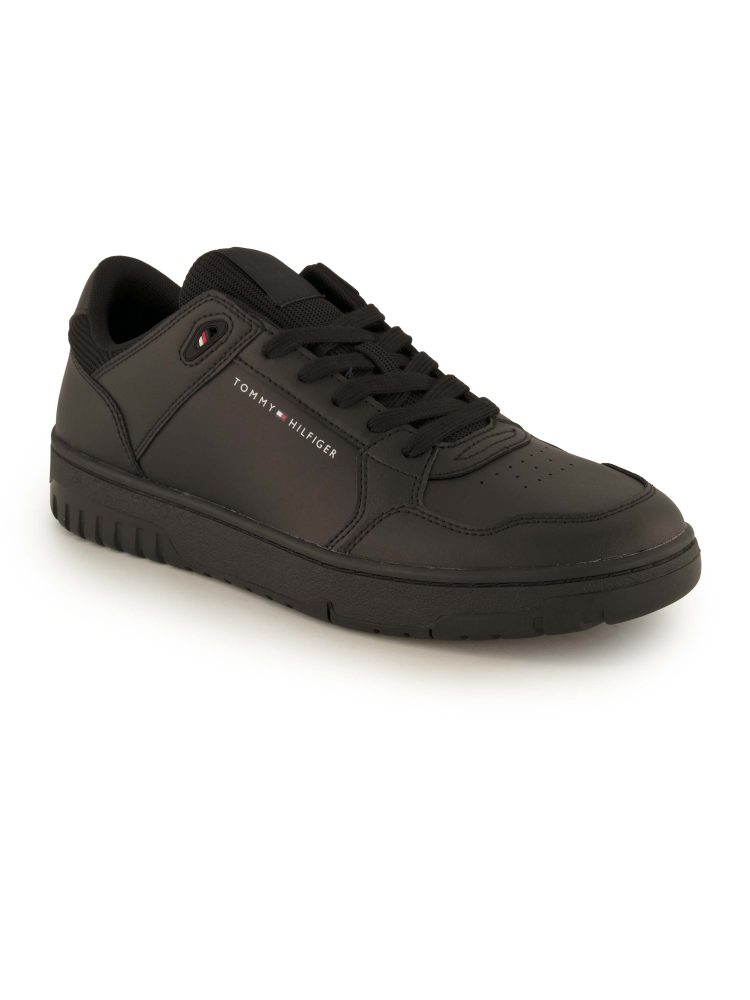 Tommy Hilfiger Sneaker, Herren , Schwarz 42