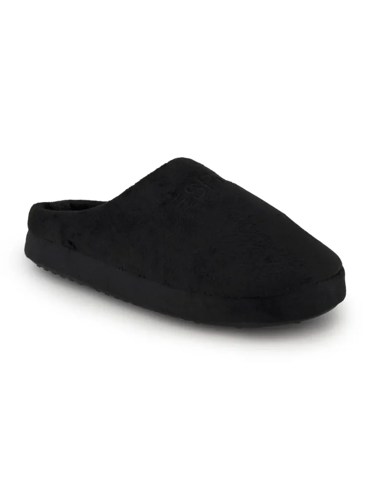 ESPRIT Geschlossener Hausschuh, Damen , Schwarz 42