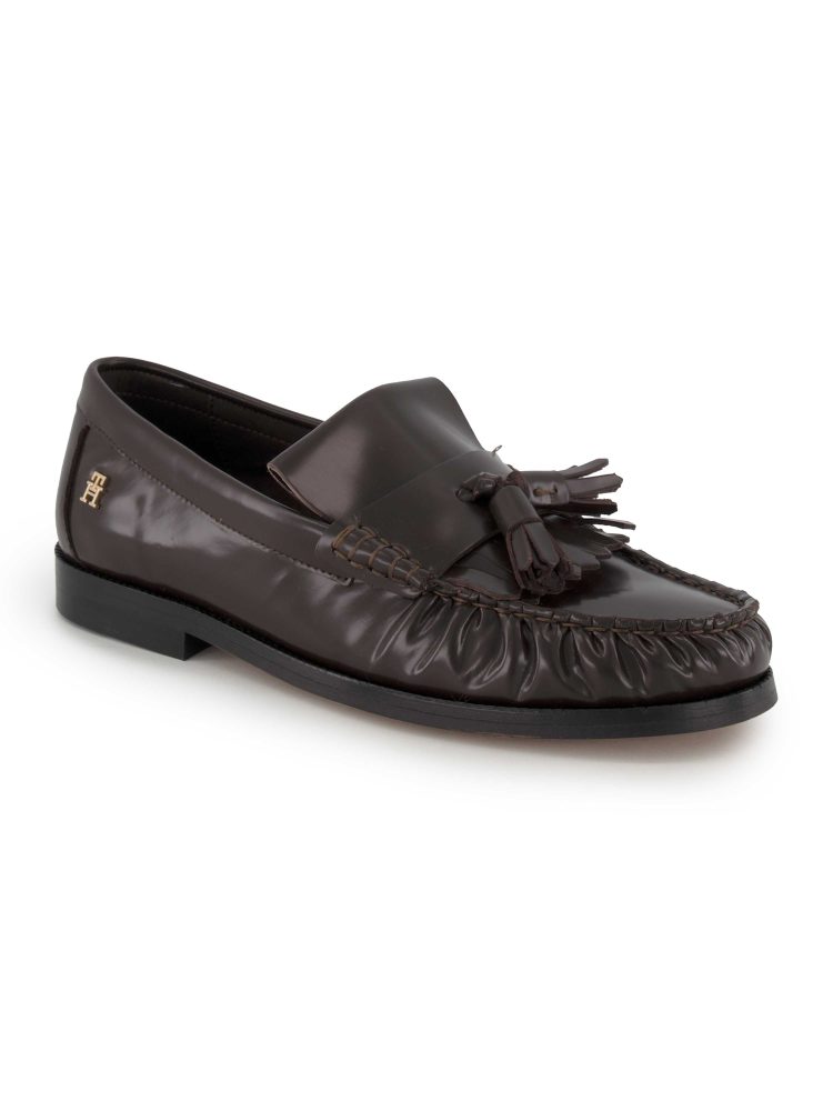 Tommy Hilfiger Loafer, Damen , Braun 38