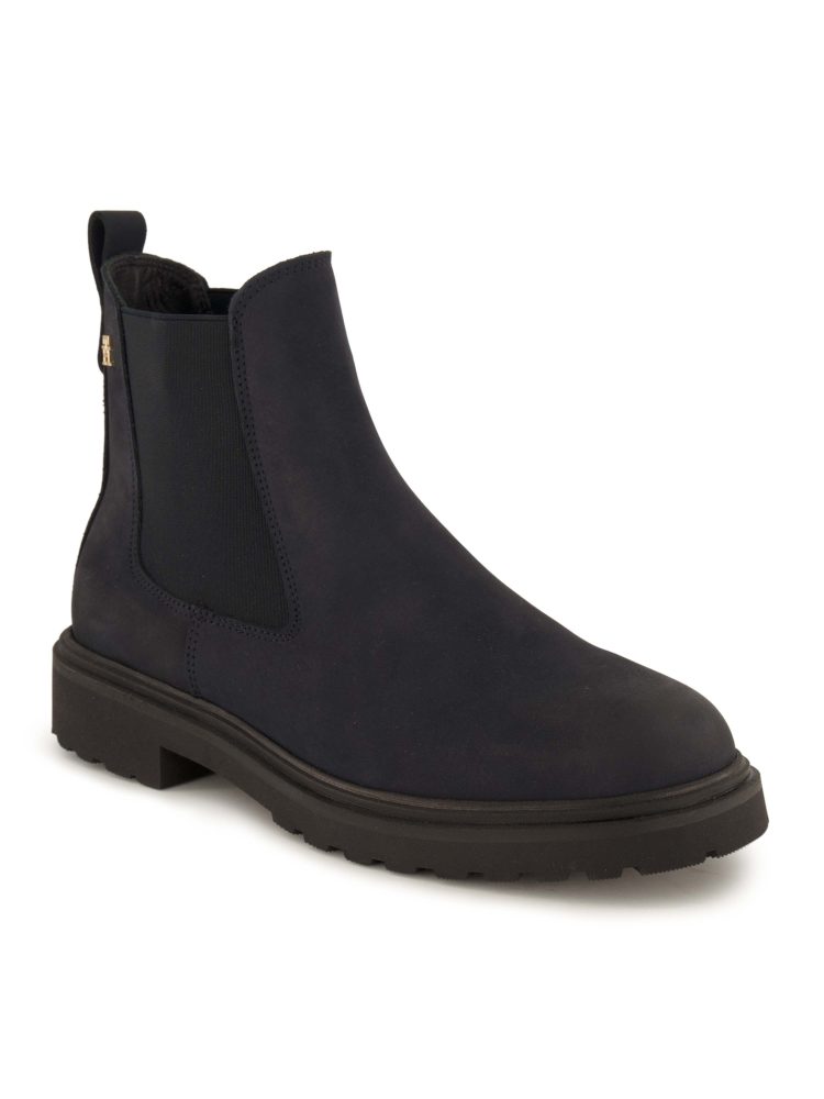 Tommy Hilfiger Chelsea Boot, Damen , Blau 36