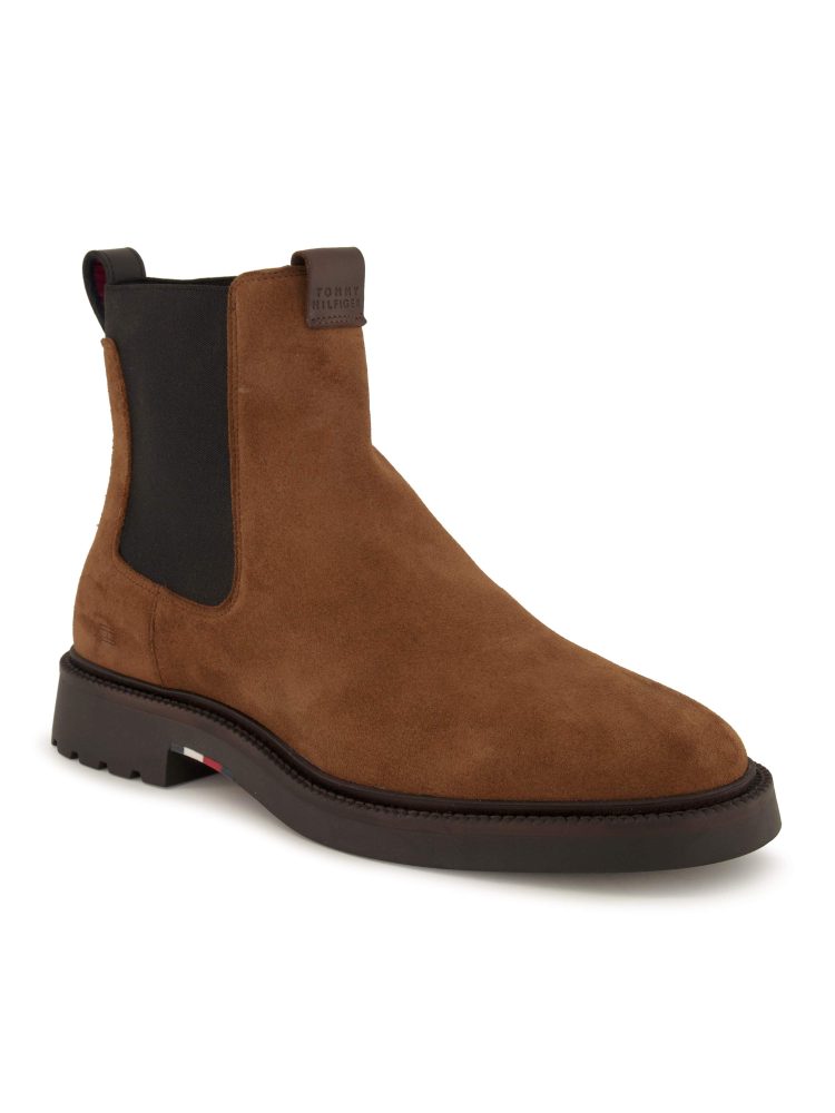 Tommy Hilfiger Chelsea Boot, Herren , Braun 44