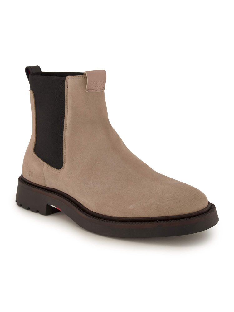 Tommy Hilfiger Chelsea Boot, Herren , Beige 42