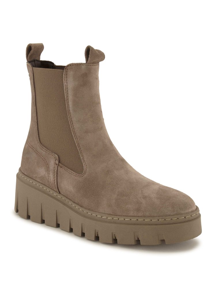 Tamaris Chelsea Boot, Damen , Taupe 42