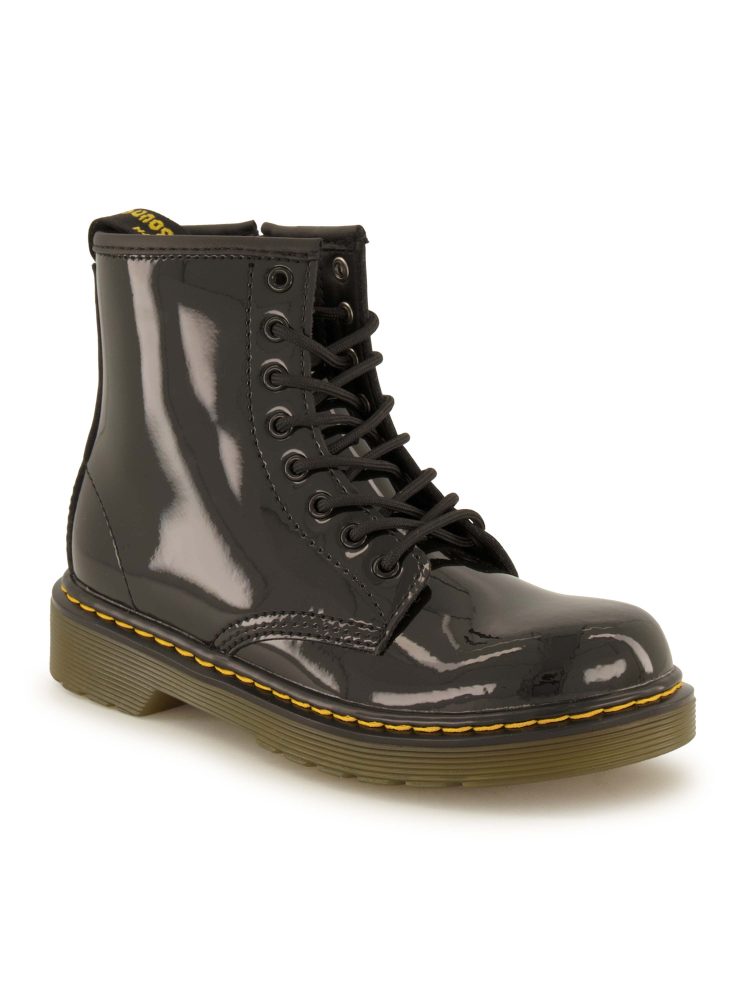 Dr. Martens Schnürboots, Kinder , Schwarz 32
