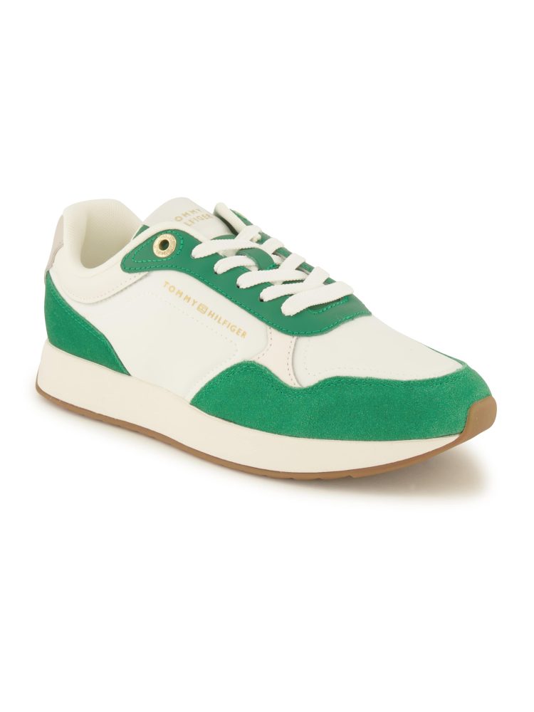 Tommy Hilfiger Sneaker, Damen , Grün 37