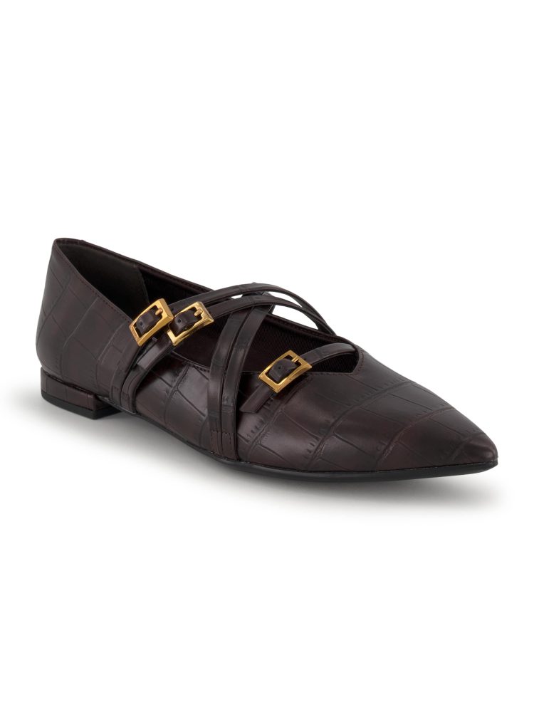 Tamaris Ballerina, Damen , Braun 38