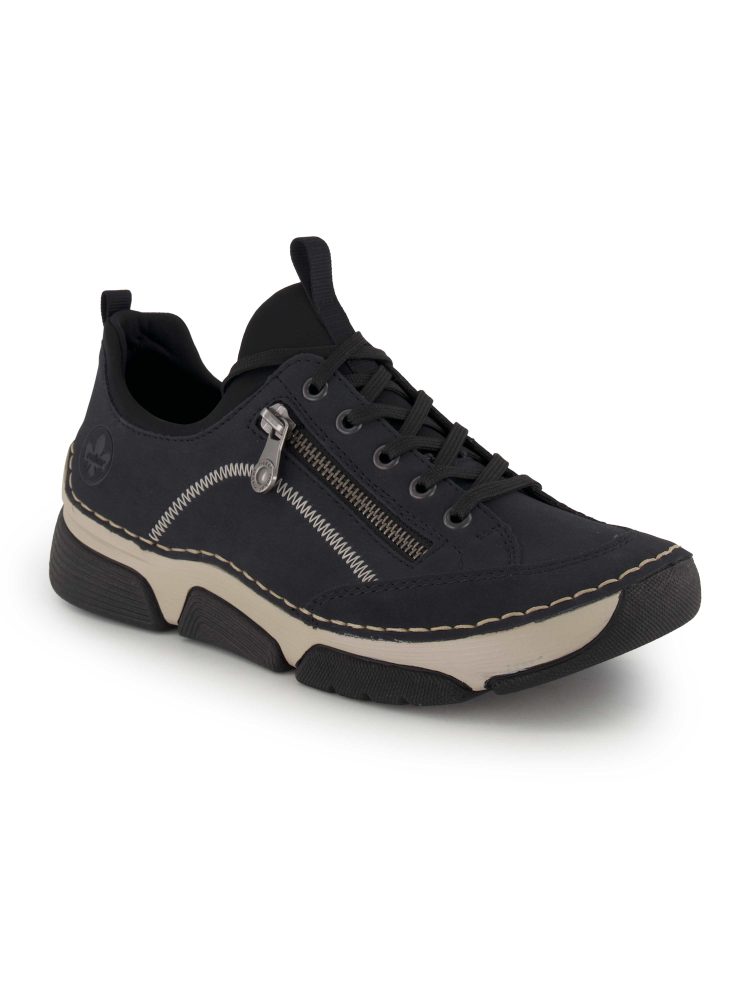 Rieker Halbschuh, Damen , Blau 36