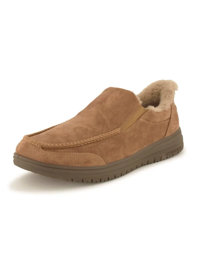 Skechers Geschlossener Hausschuh, Herren , Braun 44