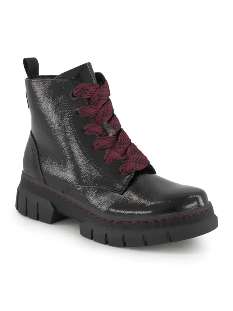 bugatti Schnürboots, Damen , Schwarz 42