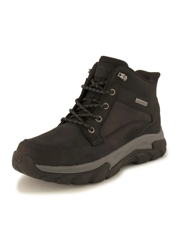 Skechers Schnürboots, Herren , Schwarz 45