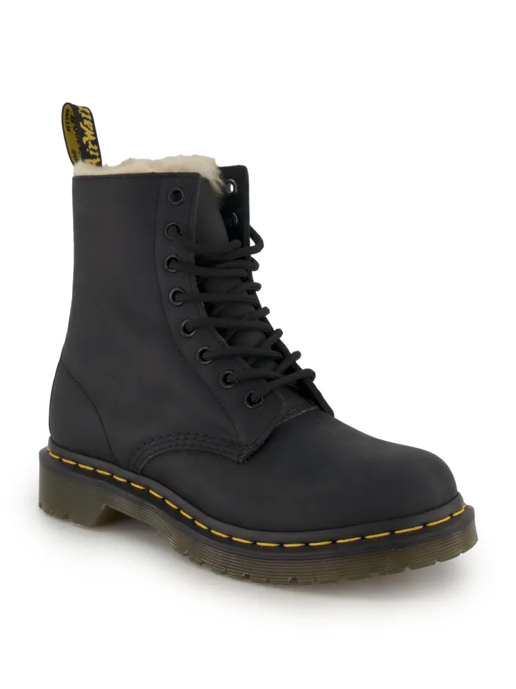 Dr. Martens Schnürboots, Damen , Schwarz 38