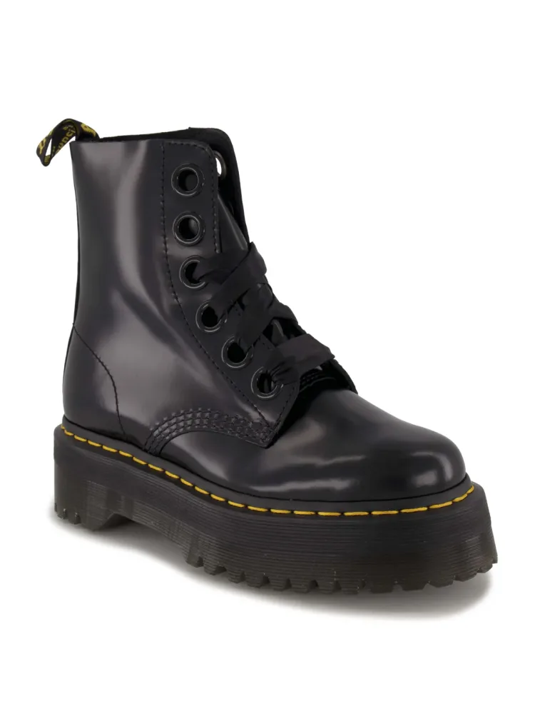 Dr. Martens Schnürboots, Damen , Schwarz 39