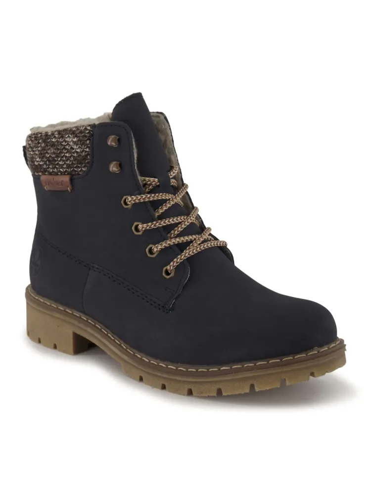 Rieker Schnürboots, Damen , Braun 39