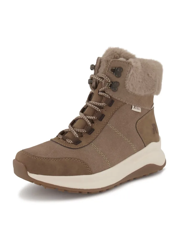 Rieker Schnürboots, Damen , Braun 39