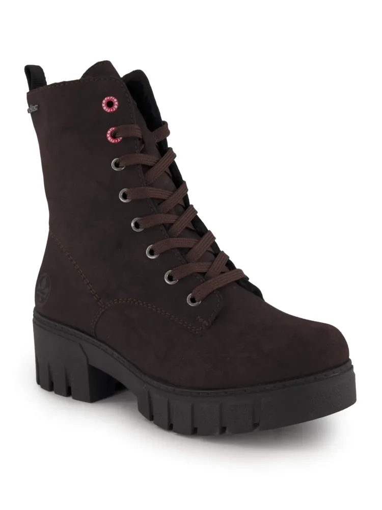 Rieker Schnürboots, Damen , Braun 37