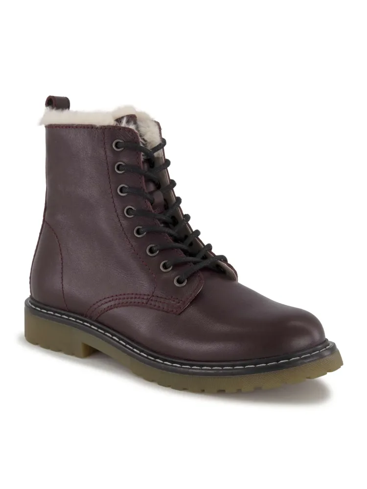 Varese Schnürboots, Damen , Bordeaux 38