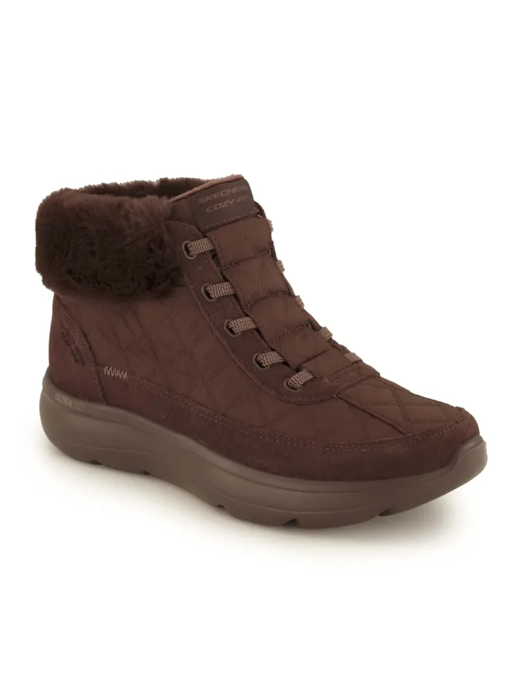 Skechers Schnürboots, Damen , Braun 39.5