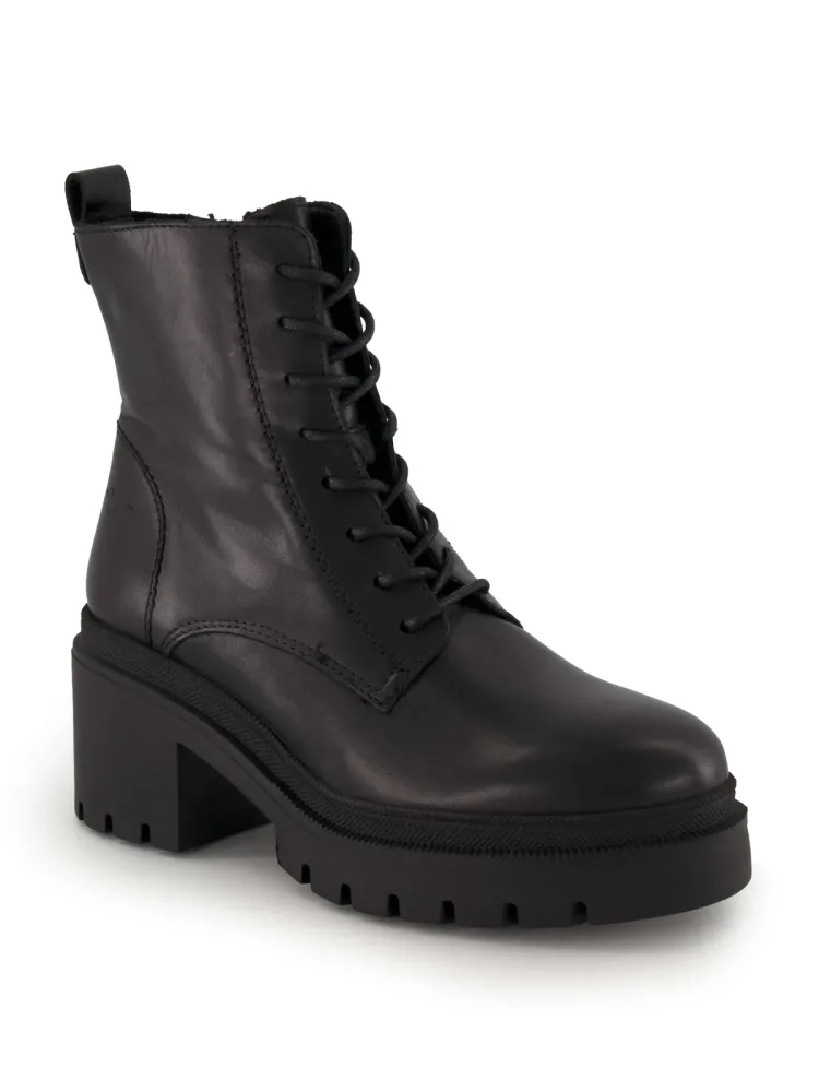 Tamaris Schnürboots, Damen , Schwarz 37