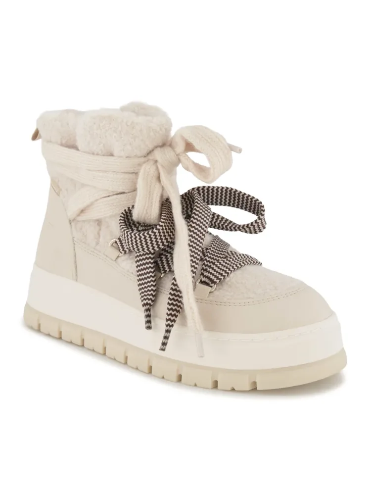 Tamaris Schnürboots, Damen , Creme 37