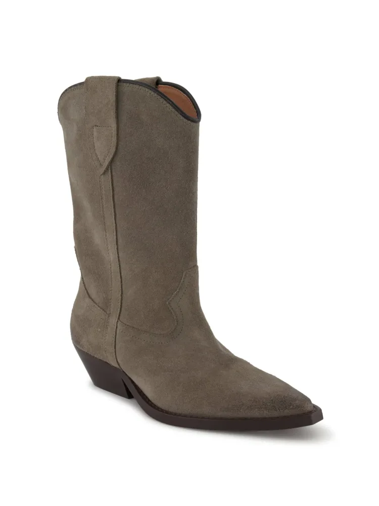 Studio Amo Cowboy Boots, Damen , Grün 38