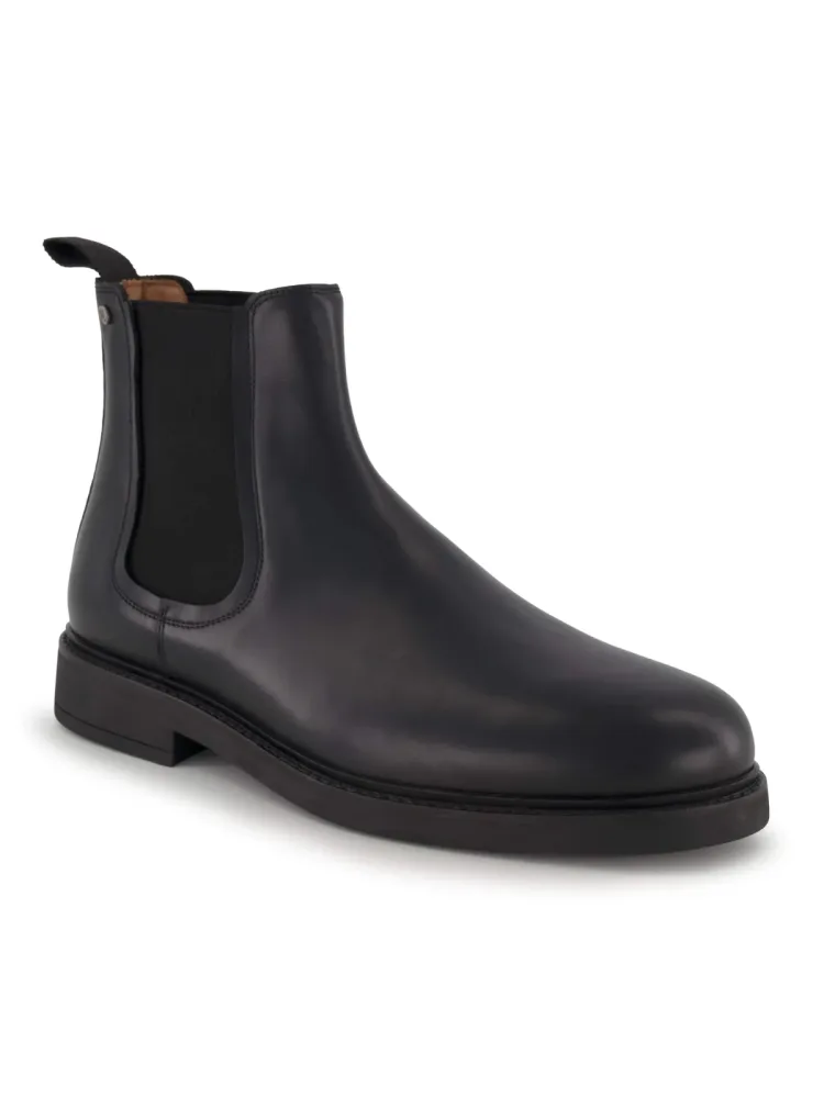 NAVYBOOT Chelsea Boot, Herren , Schwarz 43