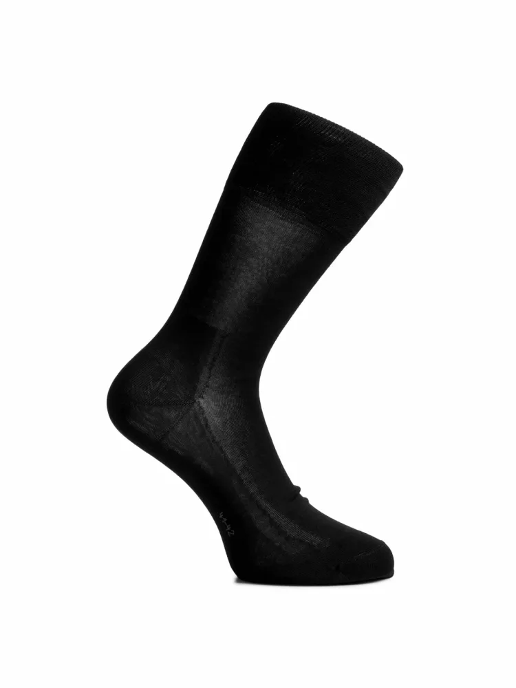 Falke - Wadenlange Socken, für Herren, Schwarz, Größe 45-46