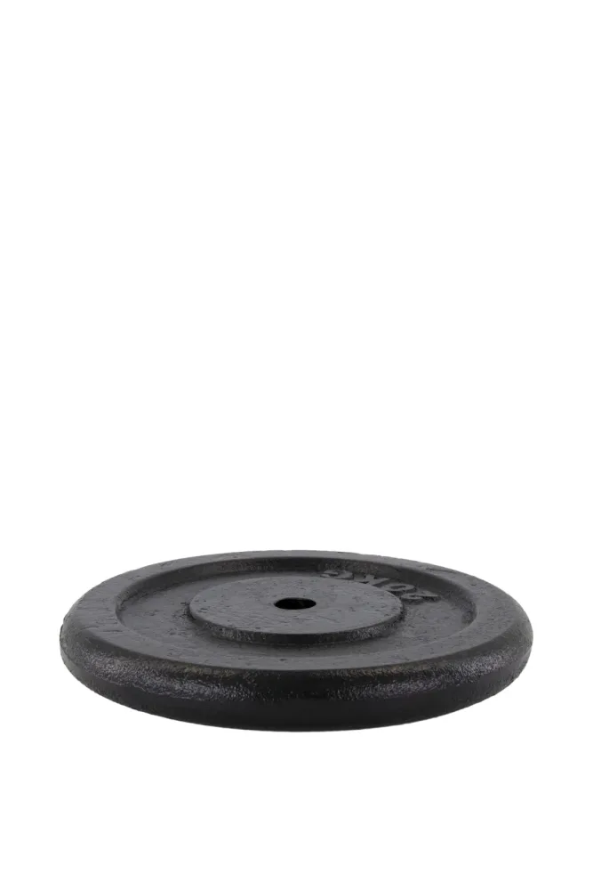 POWERZONE 1 x 20 kg Hantelscheibe Schwarz, Herren, Größe: 0
