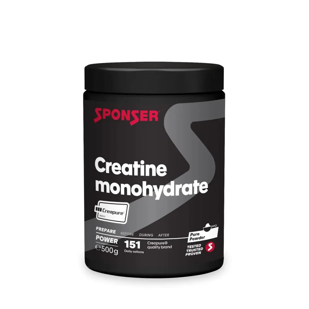 Sponser Creatin Monohydrat Neutral 500 g Nahrungsergänzung Grau, Herren, Größe: 0
