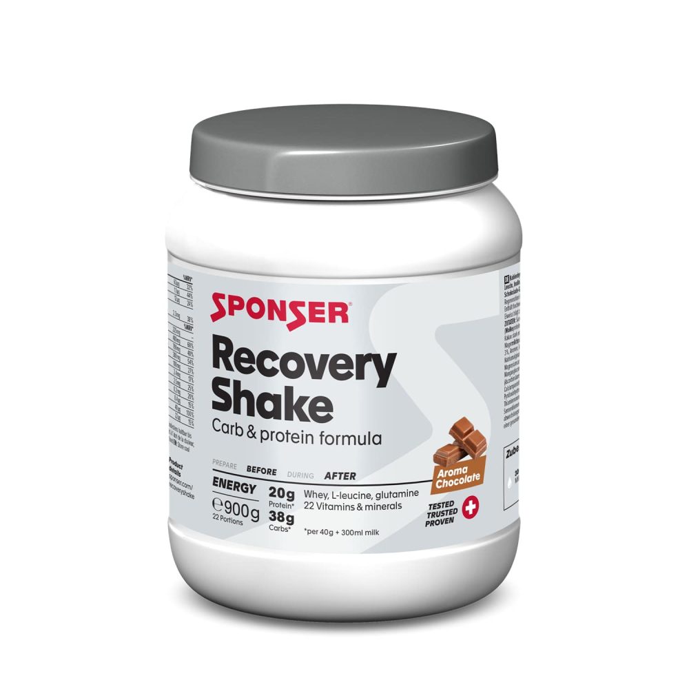 Sponser Recovery Shake Schokolade (900g)