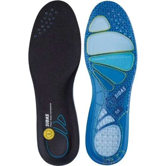 Sidas Cushioning Gel 37-38 Einlegesohle Blau, Herren, Größe: S
