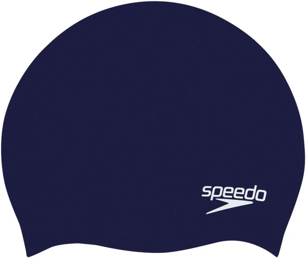 speedo JUNIOR SILICON CAP Blau, Herren, Größe: ONE SIZE