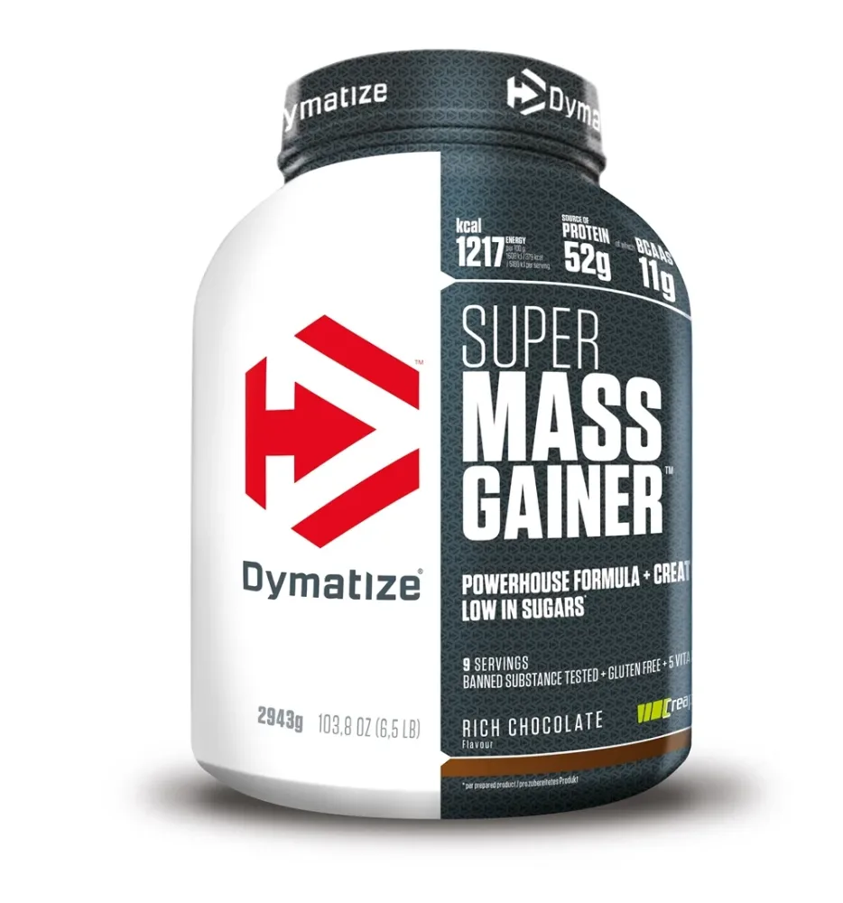 DYMATIZE - Muskelaufbau Pulver, Super Mass Gainer Chocolate 6.5lb, 2.934KG