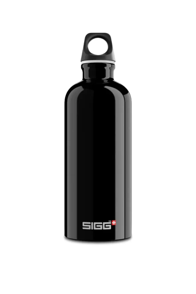 Trinkflasche Traveller Black 0.6 L