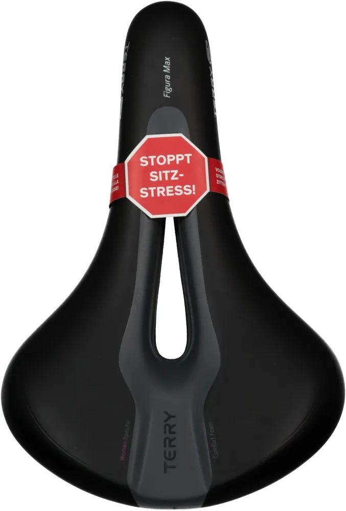 Terry Figura Damen Sattel Schwarz, Damen, Größe: 9-Dec