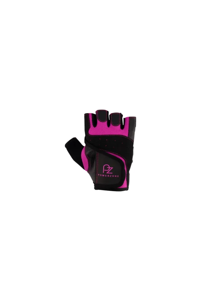 POWERZONE Damen Fitnesshandschuh Rosa, Damen, Größe: M