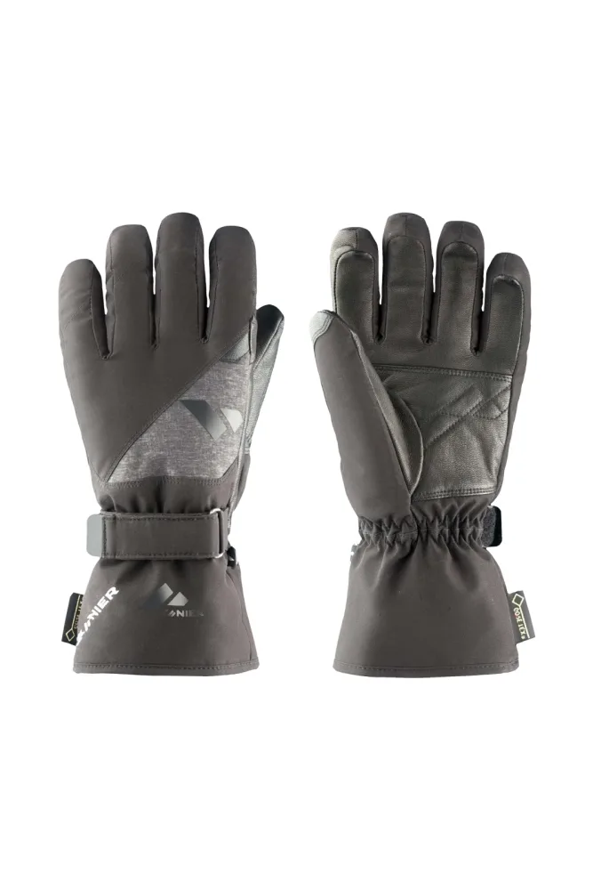 ZANIER Peak Gore-Tex® Herren Skihandschuh Schwarz, Herren, Größe: 8
